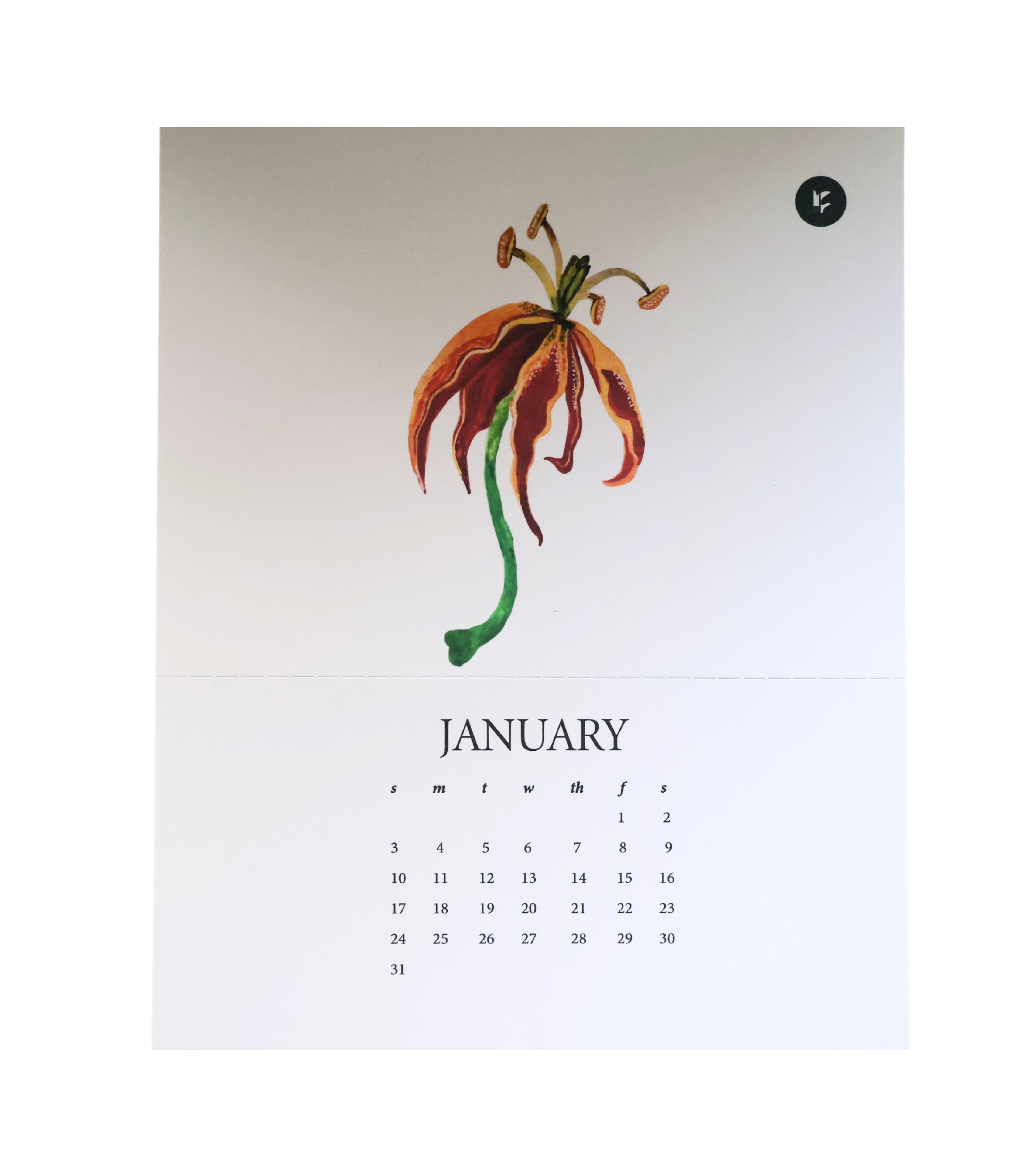Tropical Botanical Calendar 2027