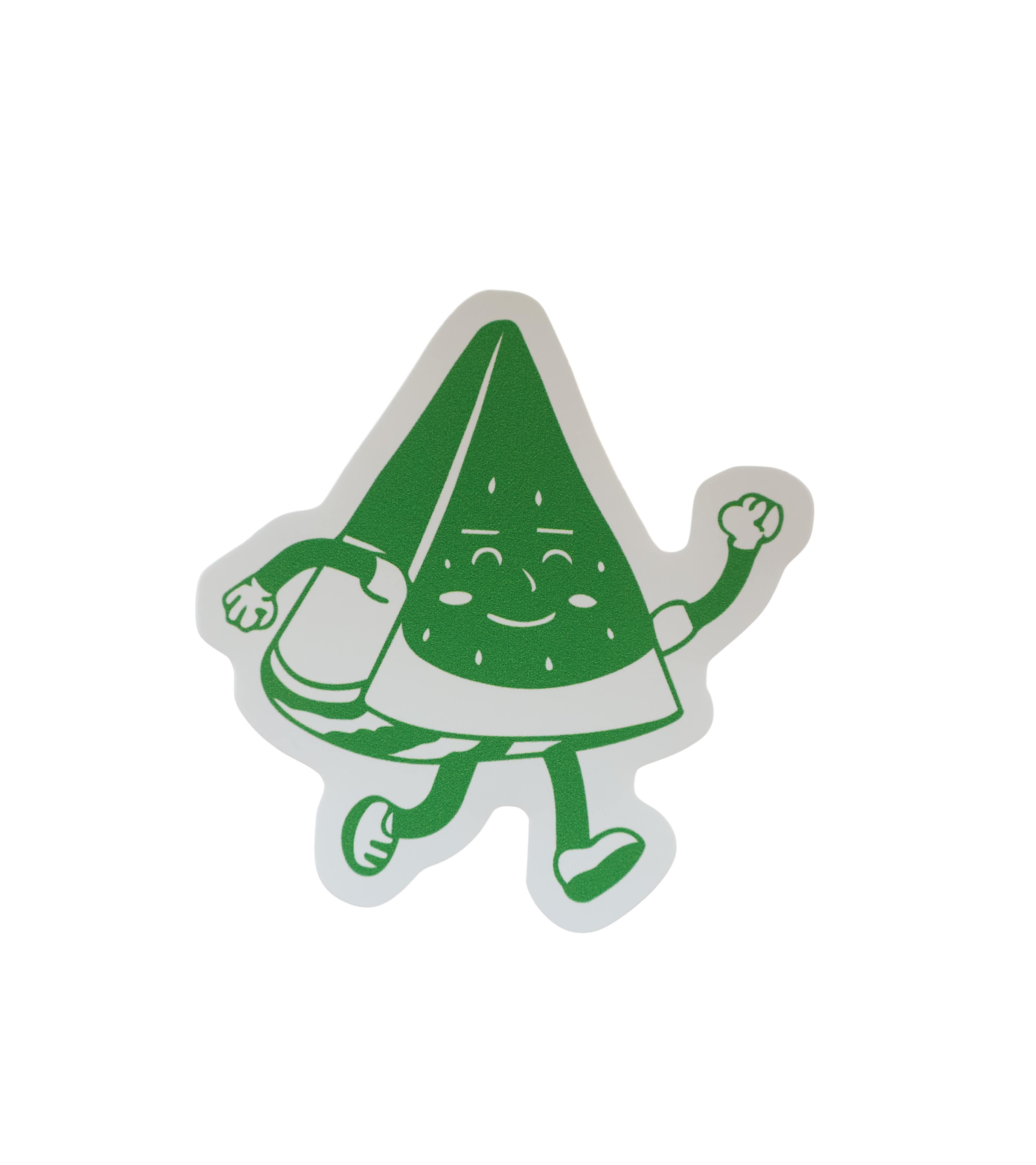 Free Palestine Green Sticker