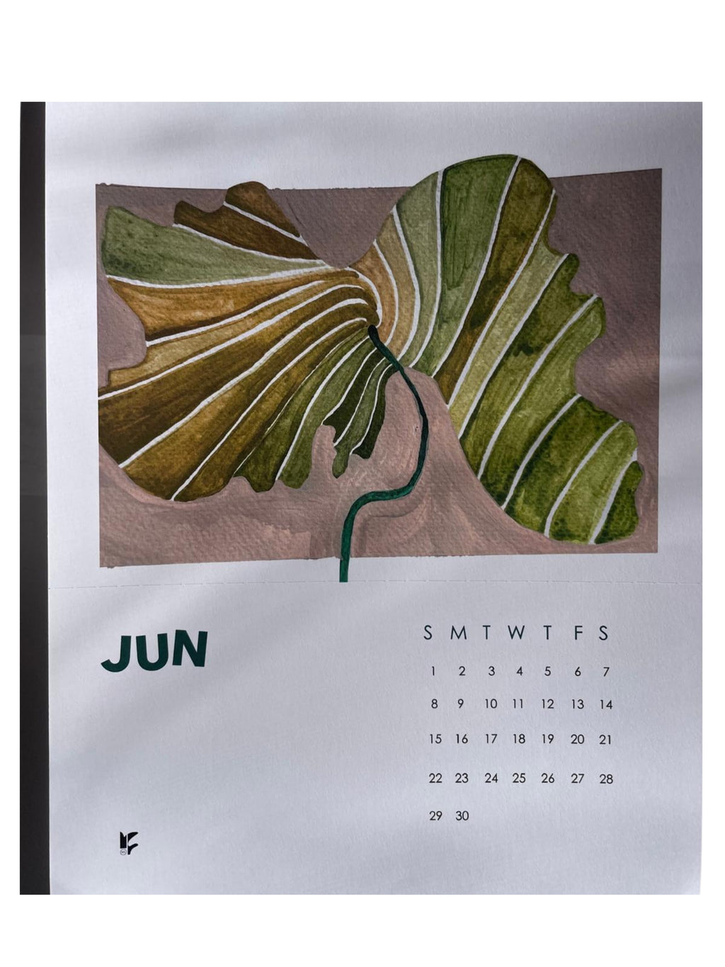 2025 Floral Print Calendar