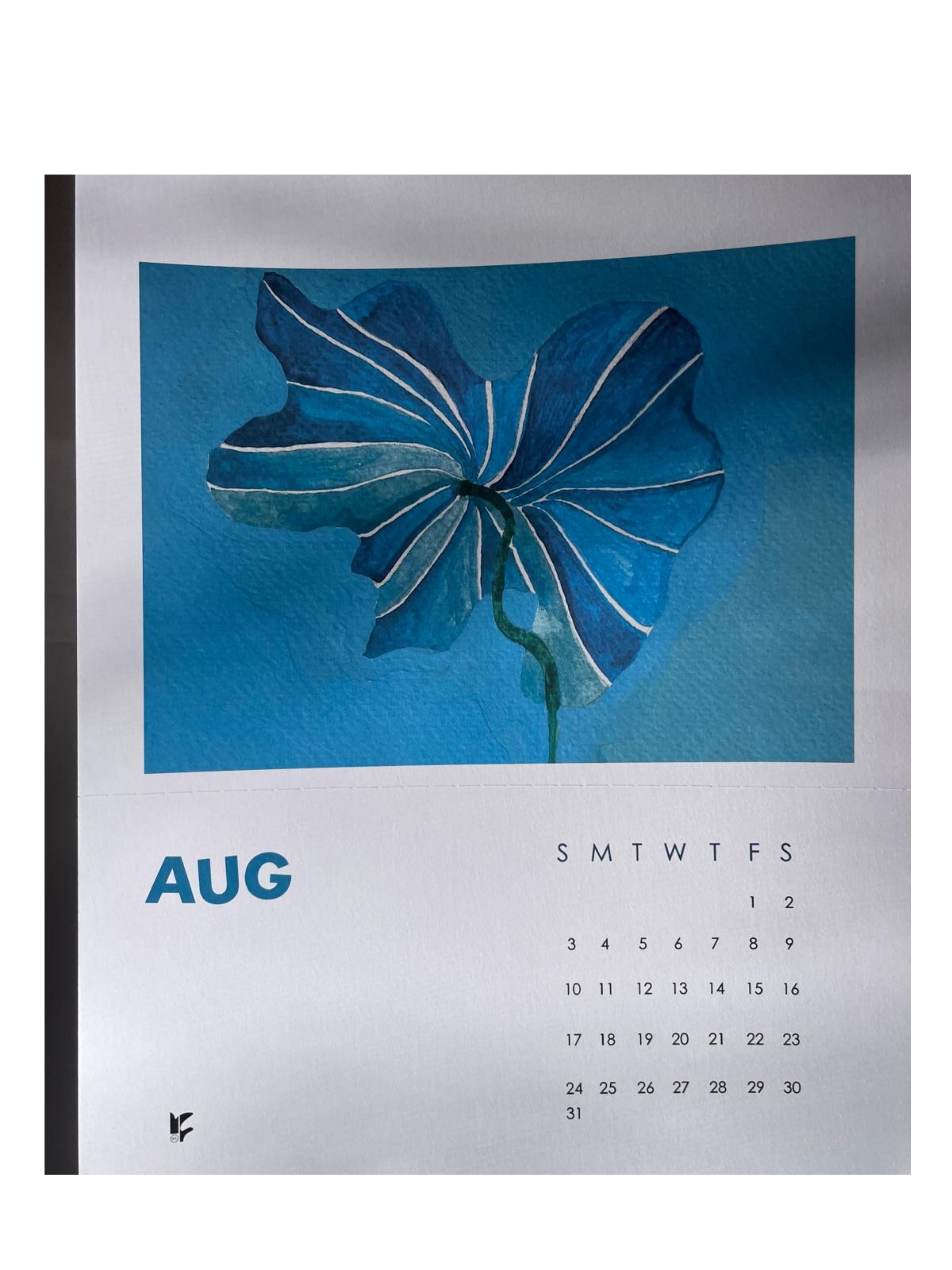 2025 Floral Print Calendar