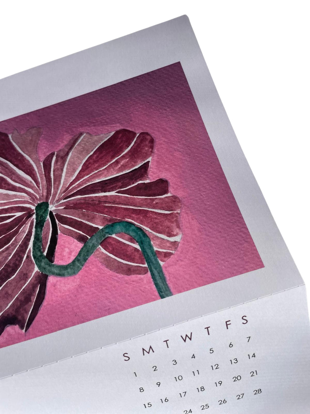 2025 Floral Print Calendar