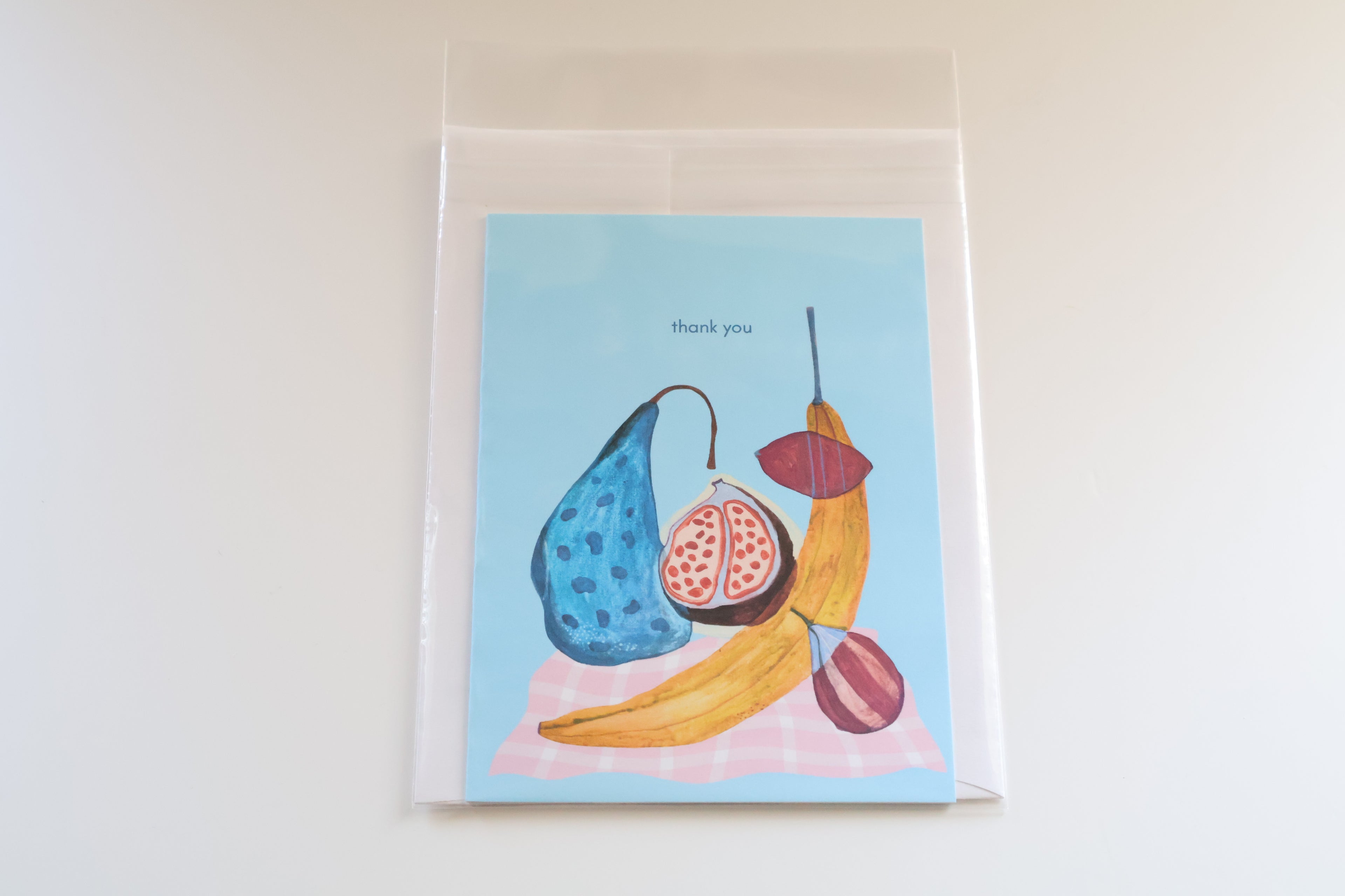 Circus Fruit Thank You Card