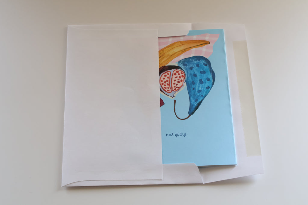 Circus Fruit Thank You Card