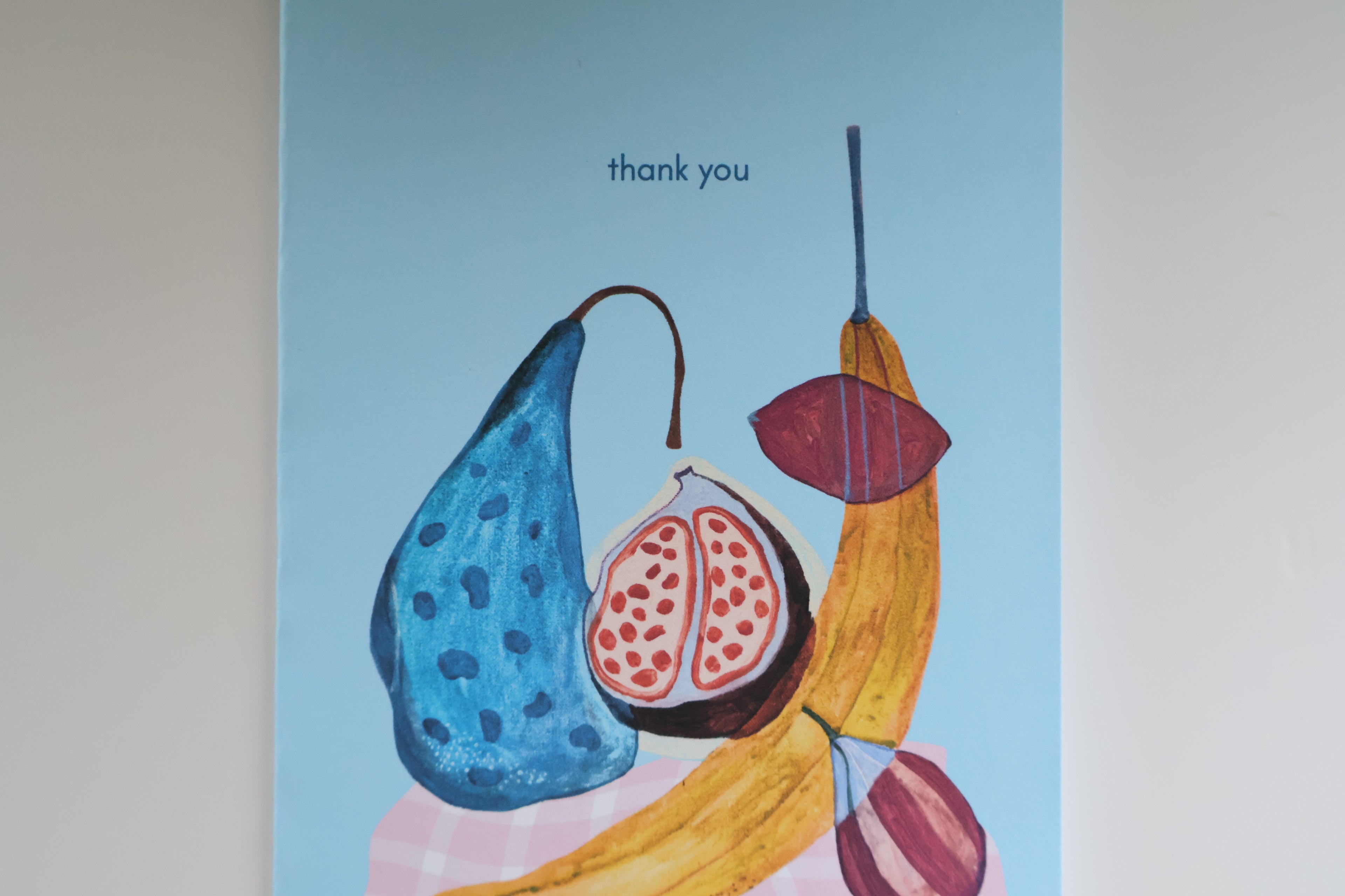 Circus Fruit Thank You Card