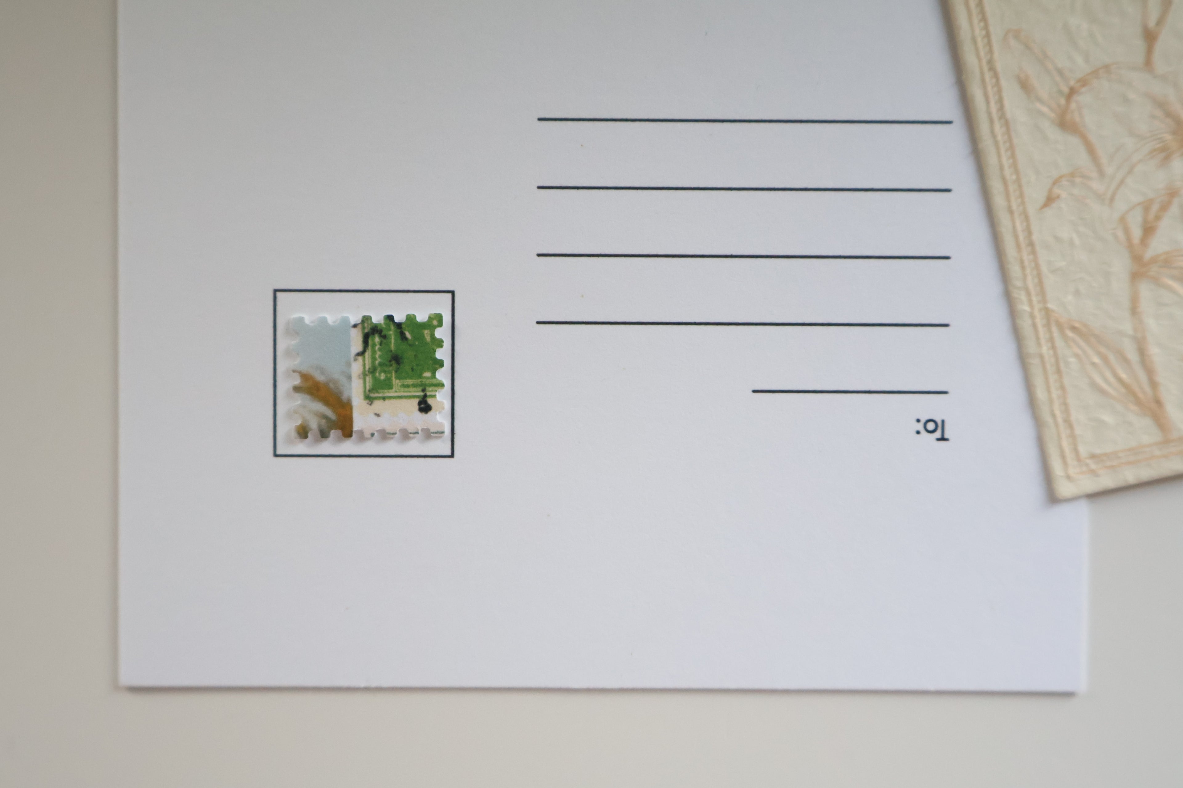Marj Ibn Amer Postcard