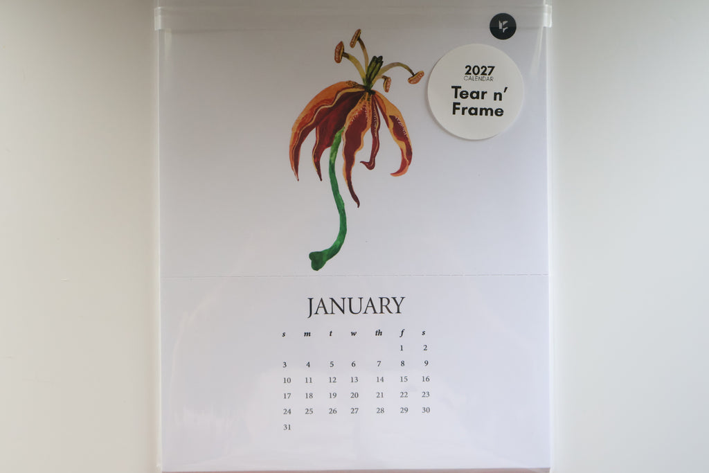 Tropical Botanical Calendar 2027