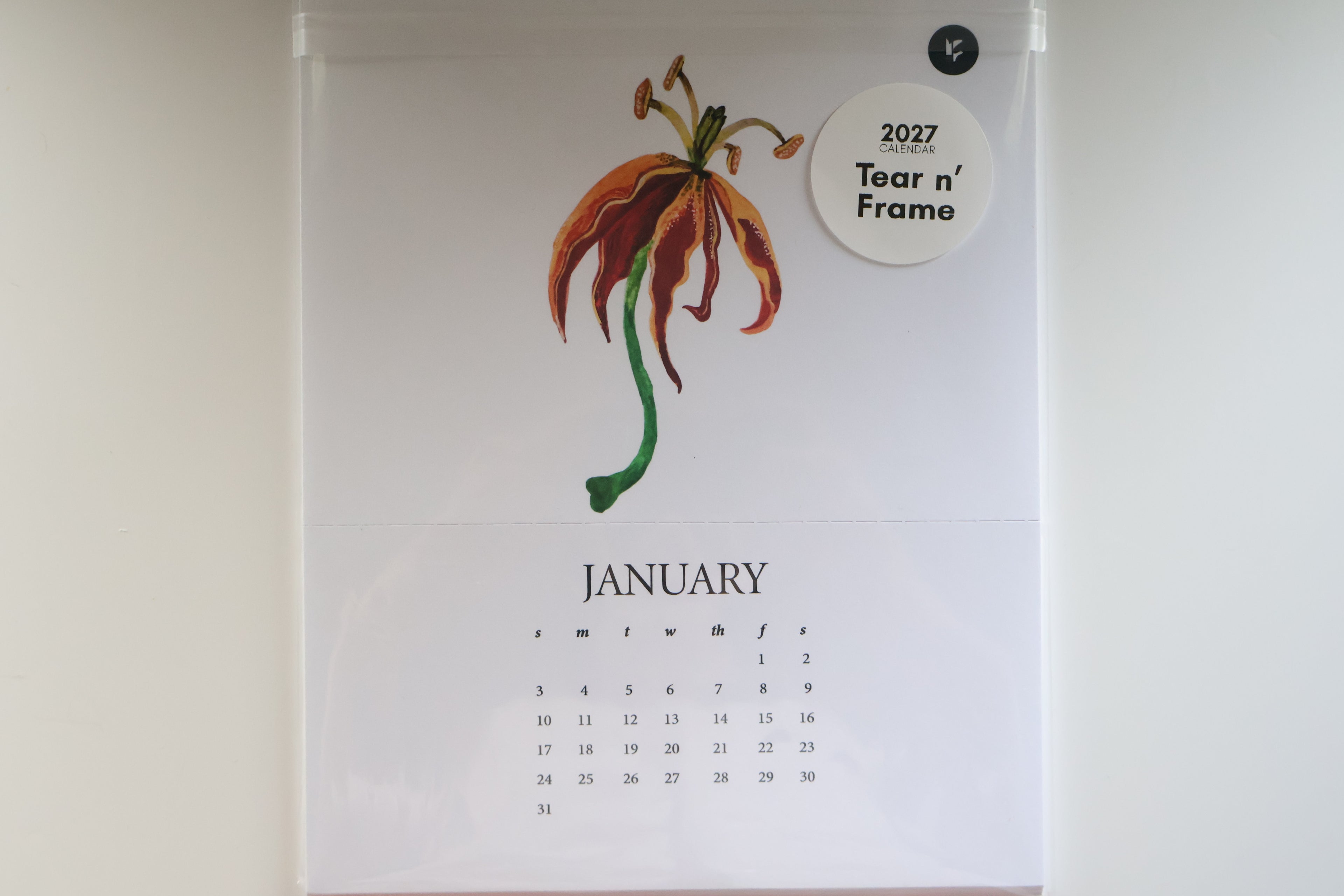 Tropical Botanical Calendar 2027