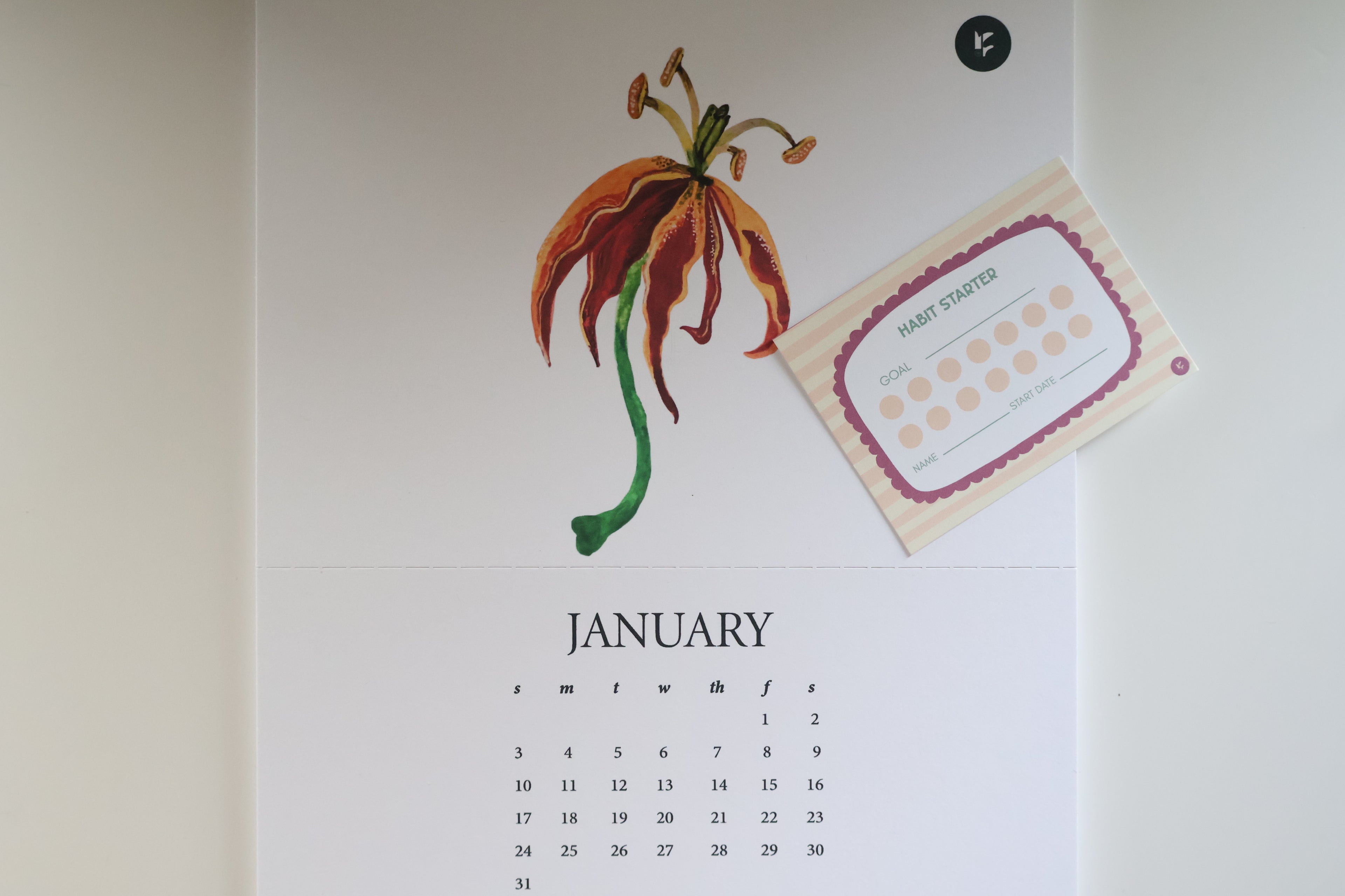 Tropical Botanical Calendar 2027