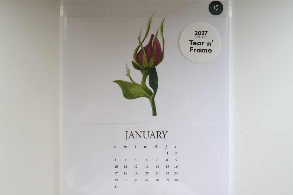 Spring Botanical Calendar 2027