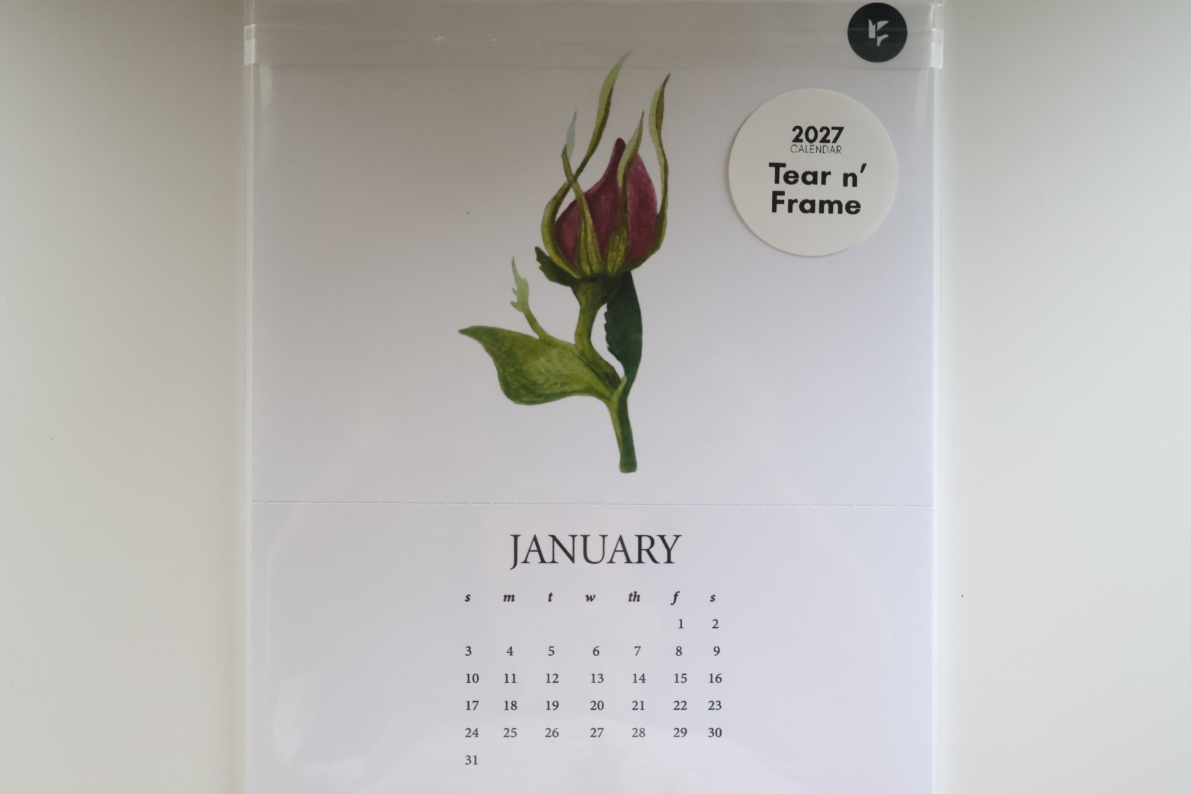 Spring Botanical Calendar 2027