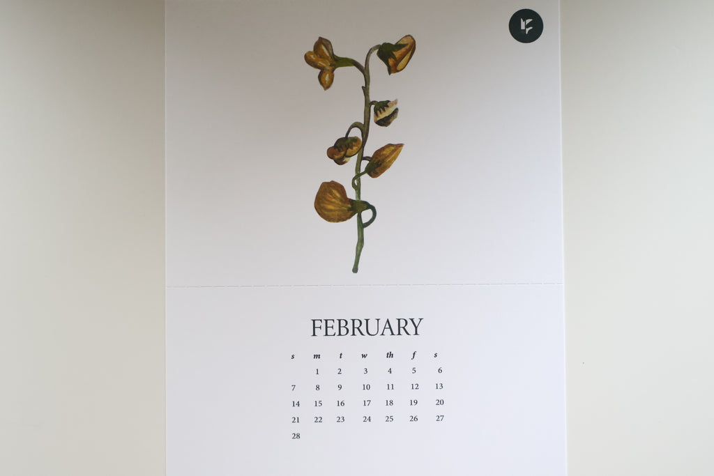 Spring Botanical Calendar 2027