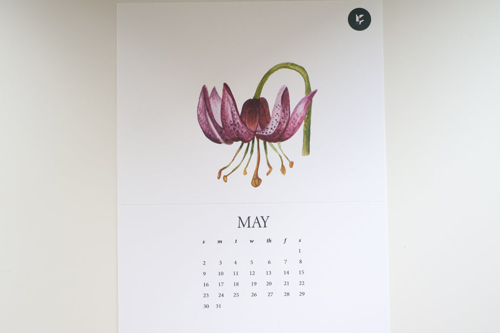 Spring Botanical Calendar 2027