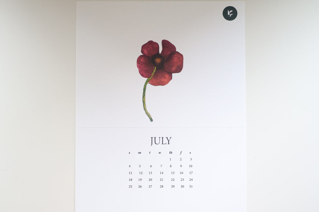 Spring Botanical Calendar 2027