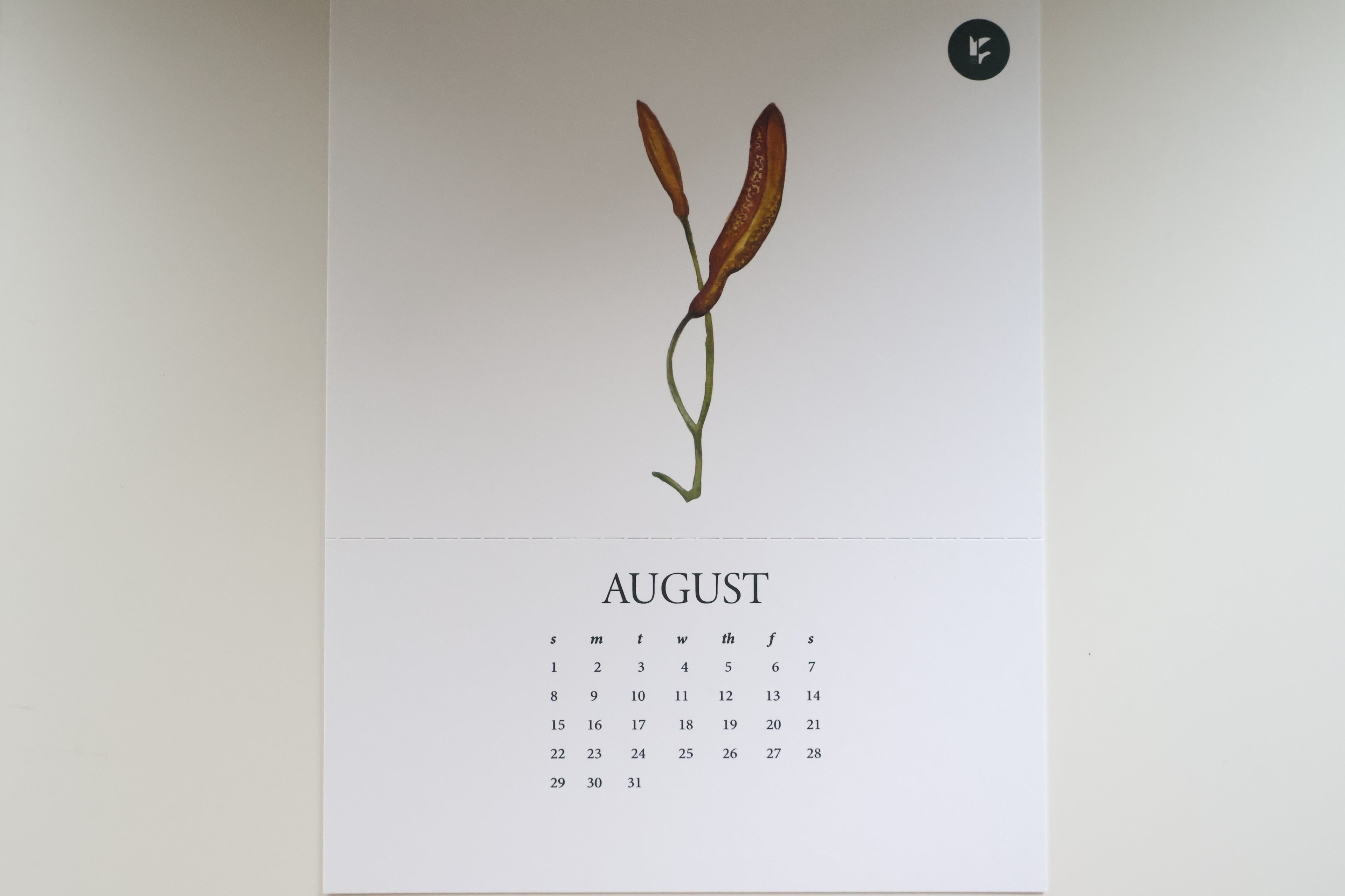 Spring Botanical Calendar 2027