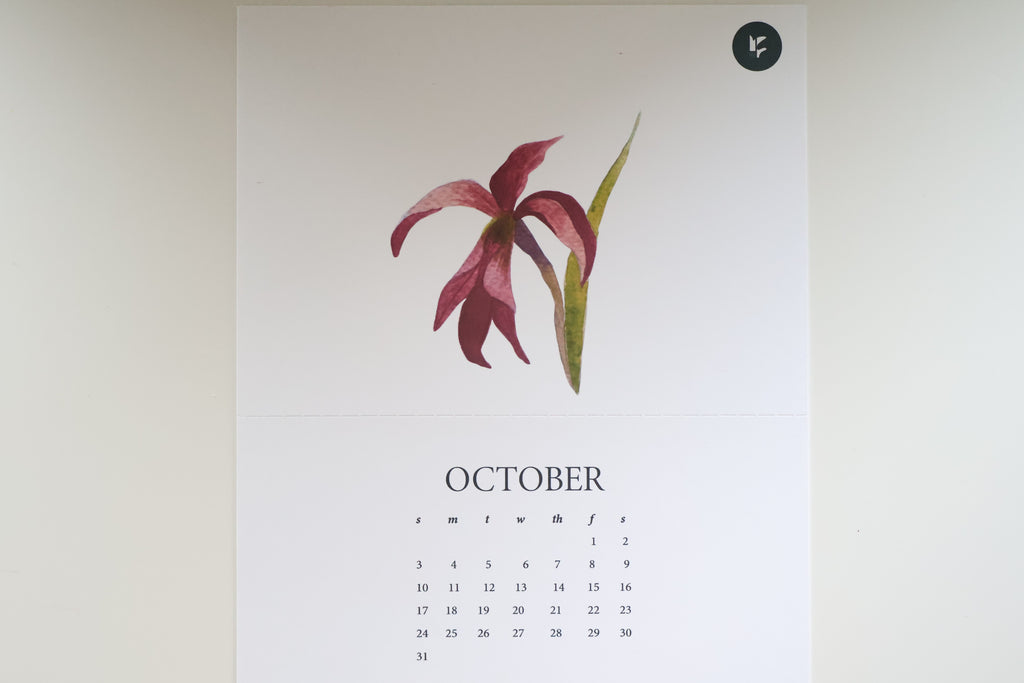 Spring Botanical Calendar 2027