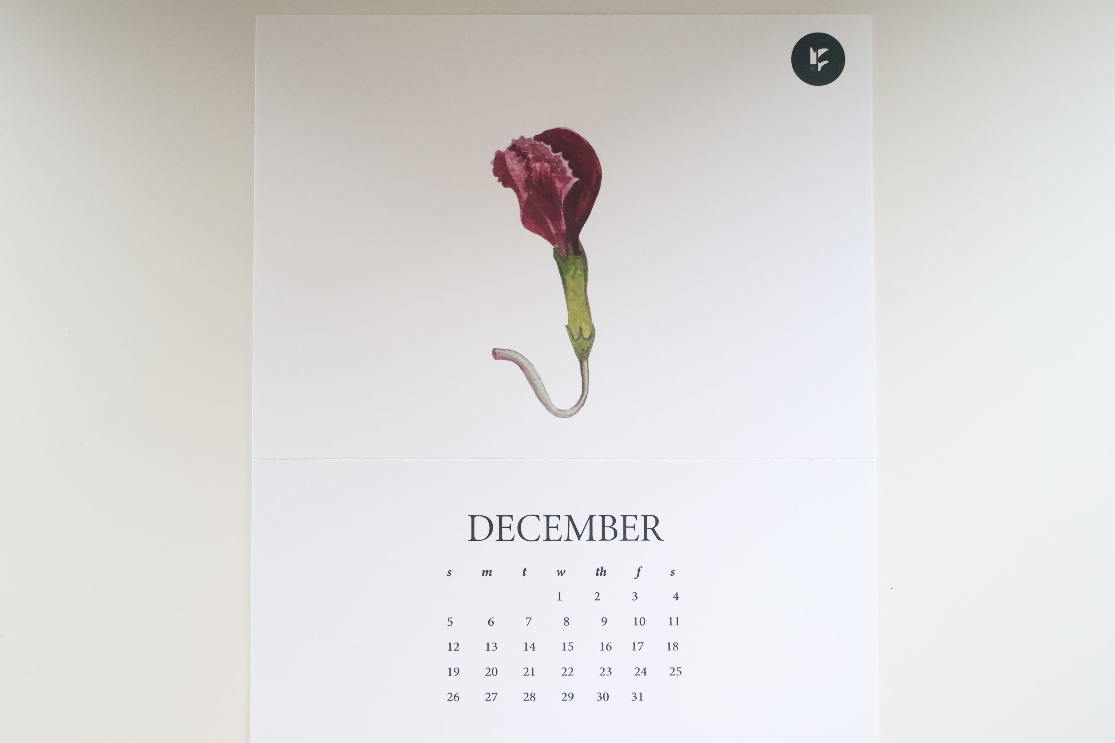 Spring Botanical Calendar 2027