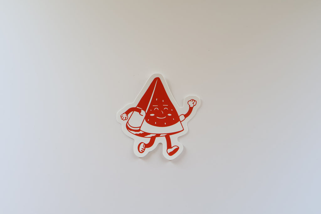 Free Palestine Red Sticker