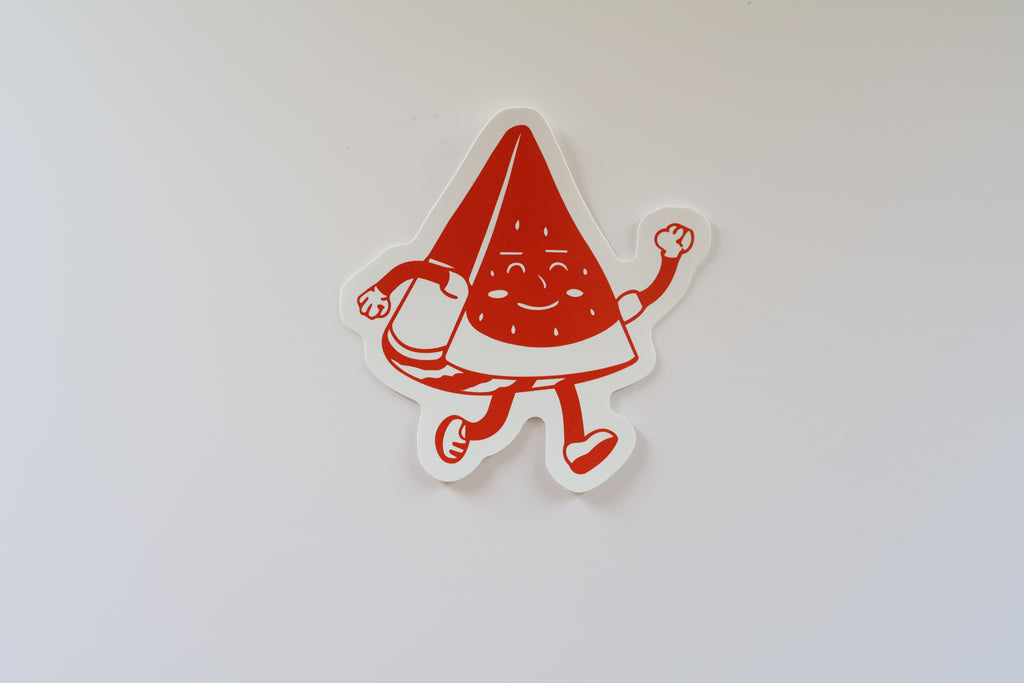 Free Palestine Red Sticker