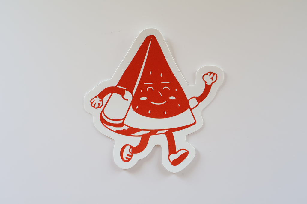 Free Palestine Red Sticker