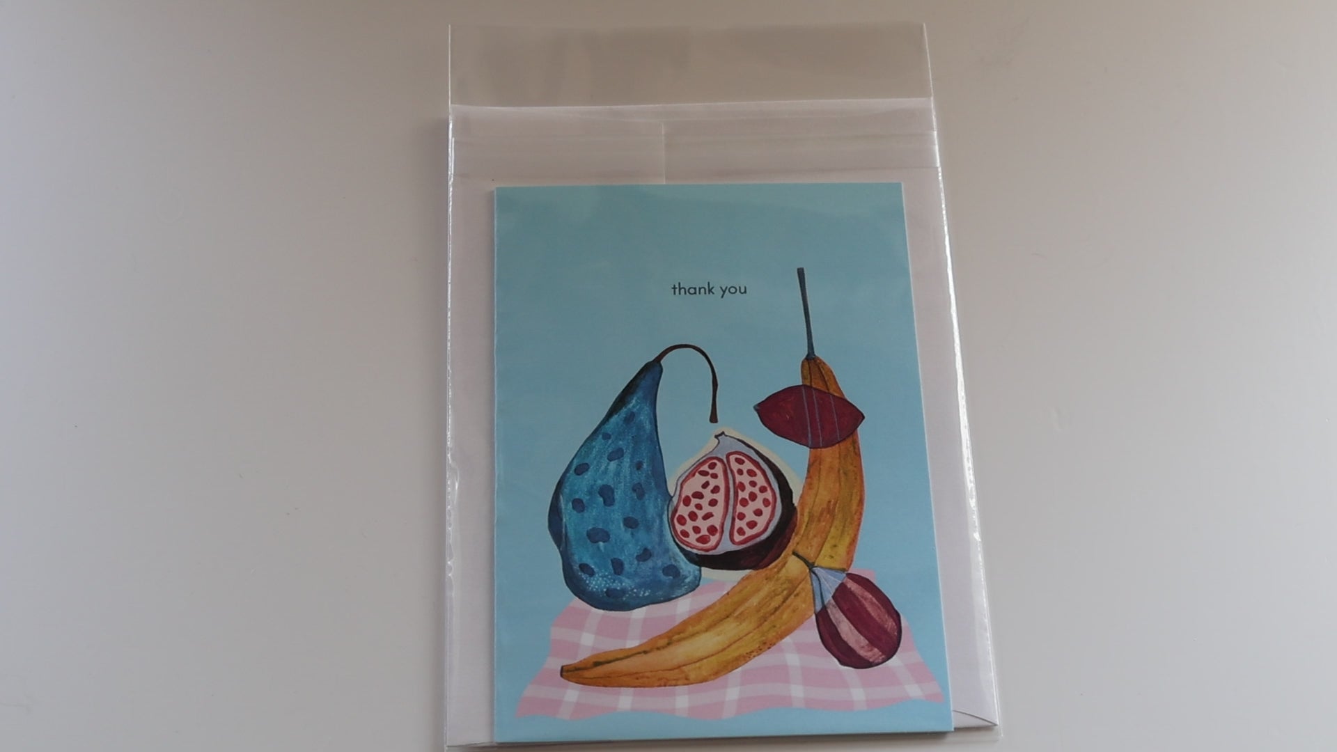 Circus Fruit Thank You Card